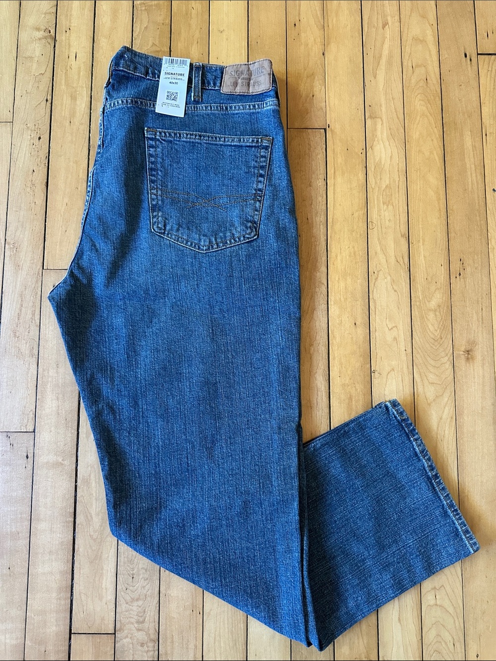 Classic Men's Blue Denim Jeans - Brand Levi’s